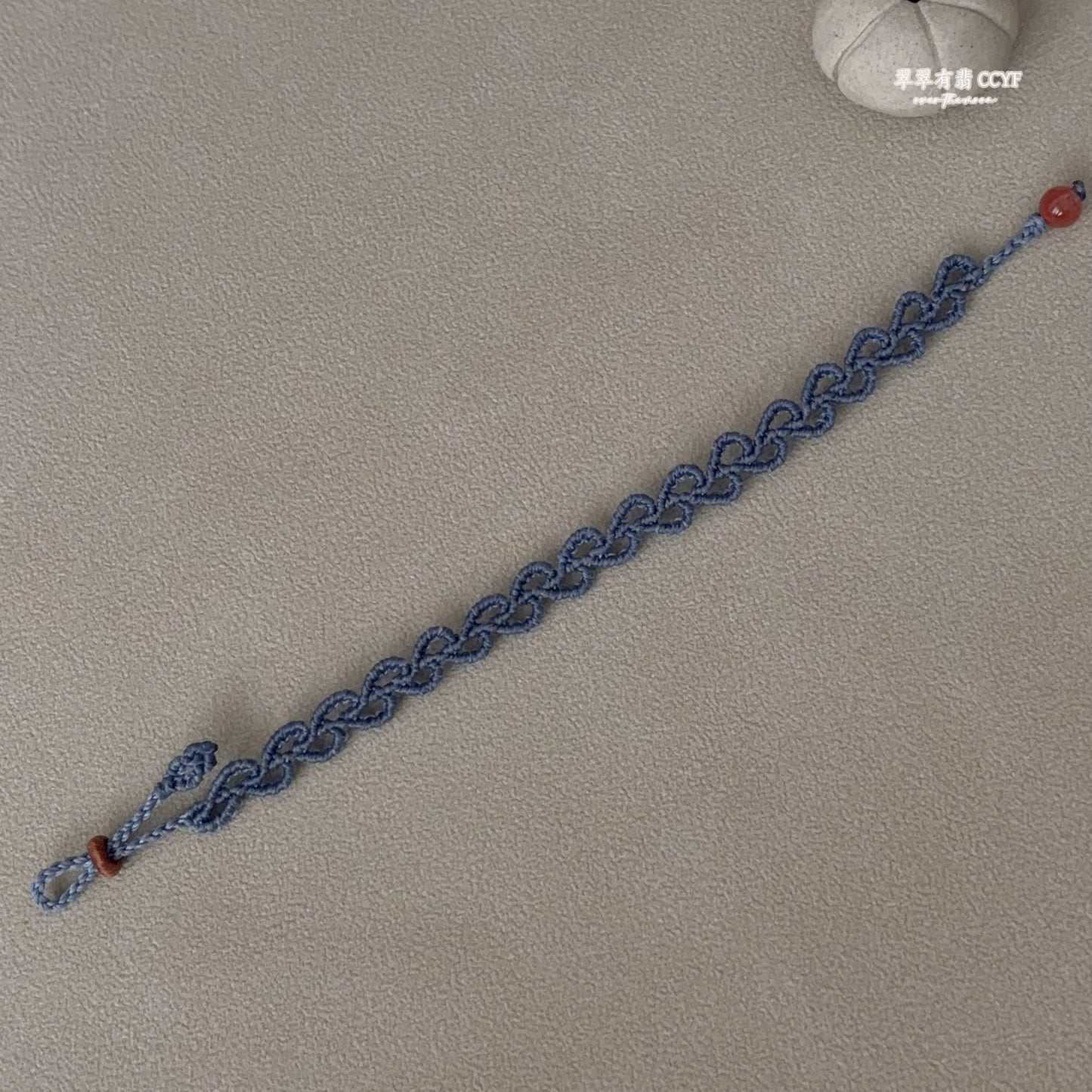Blue vine bracelet