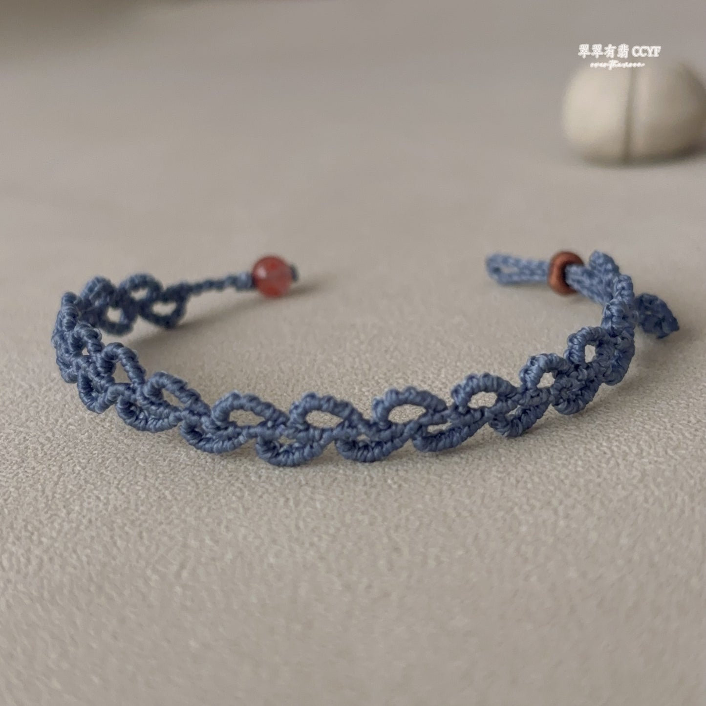 Blue vine bracelet