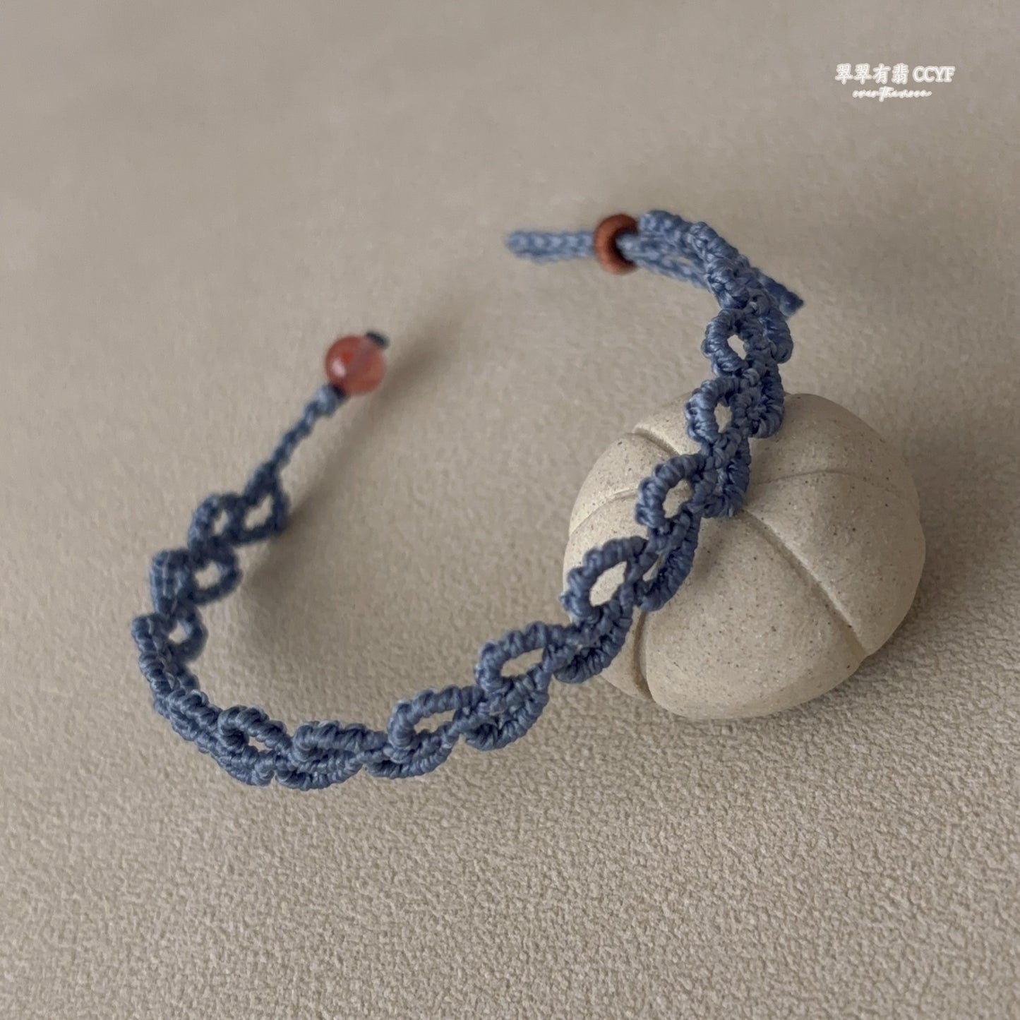 Blue vine bracelet