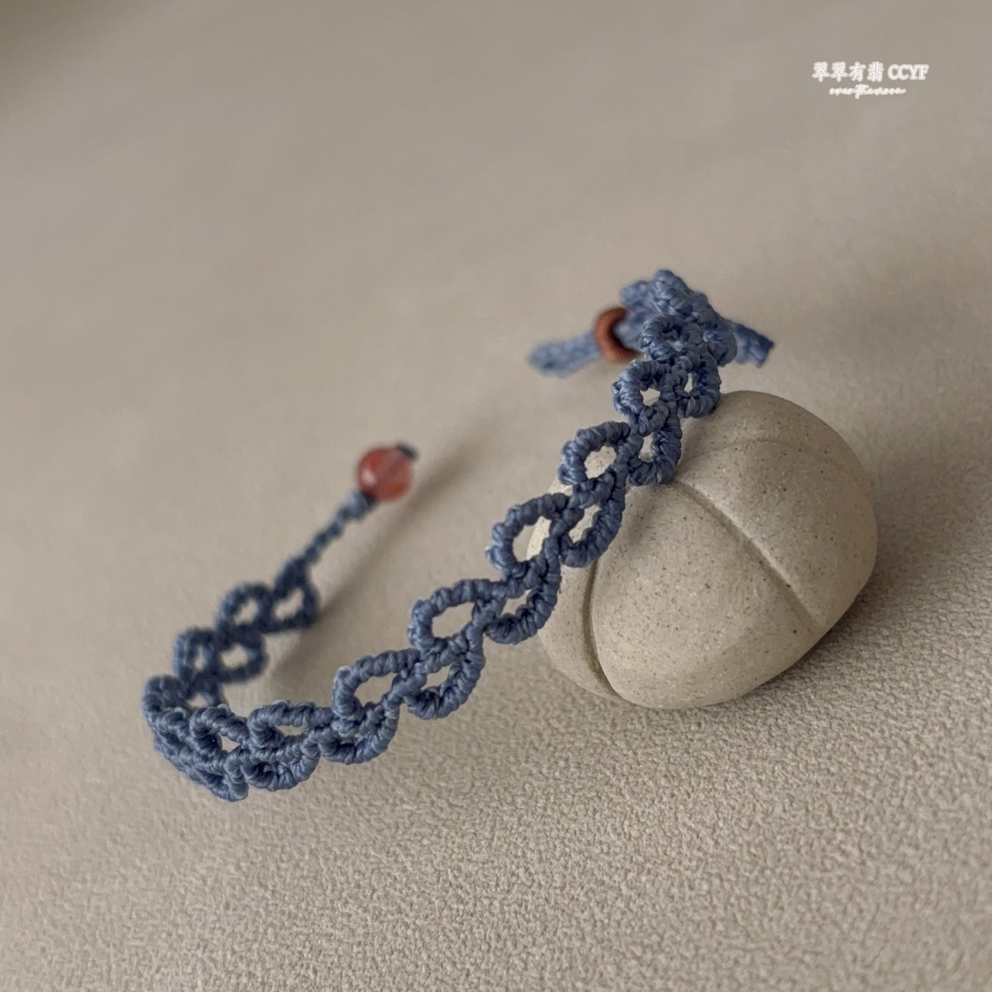 Blue vine bracelet