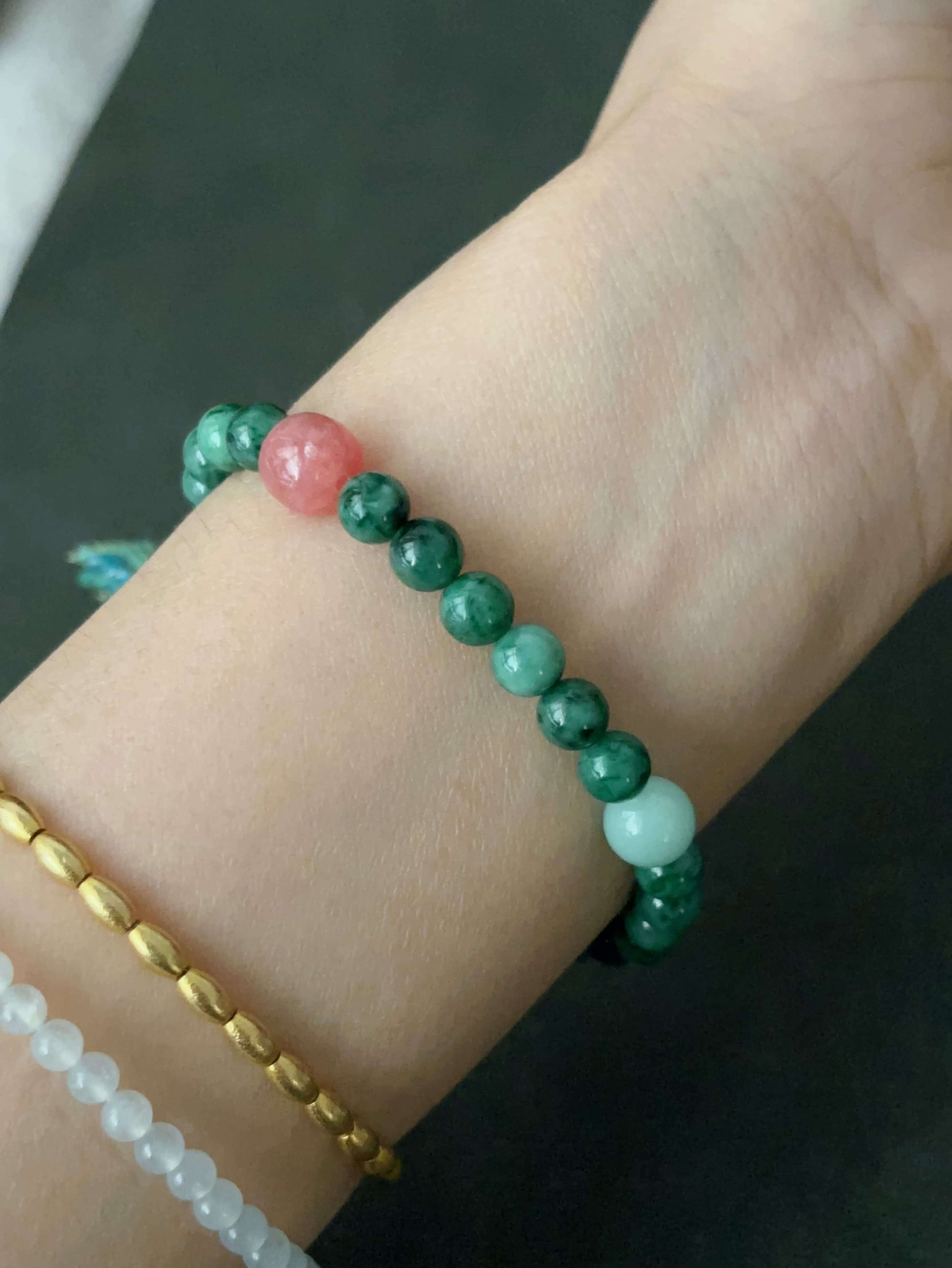  Real Green Jade Bracelet