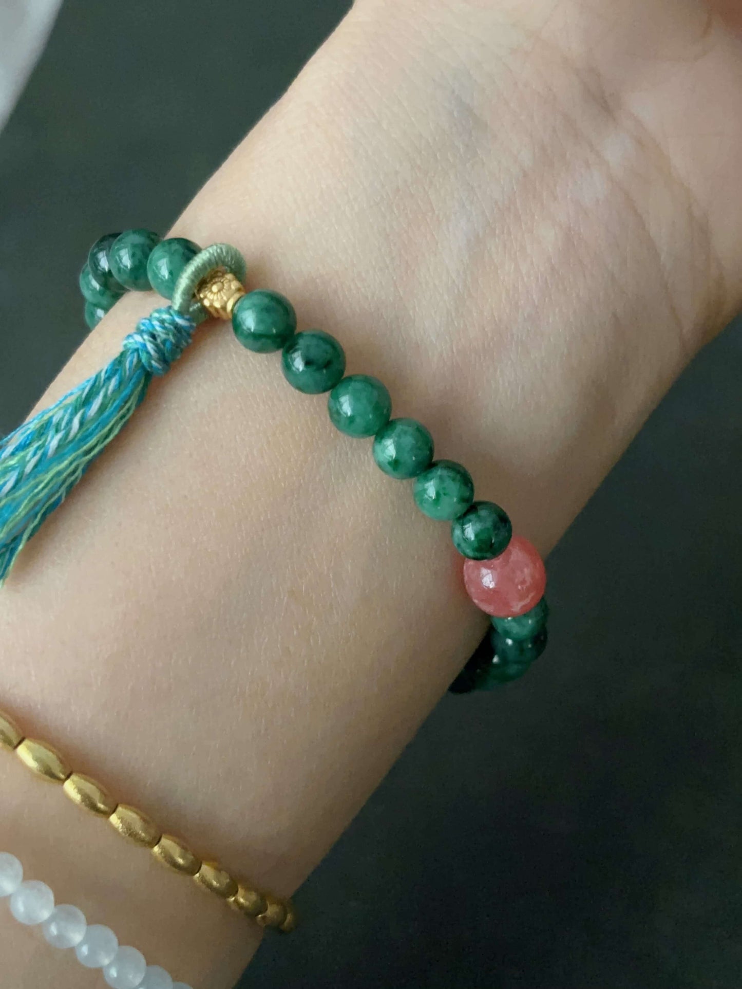  Real Green Jade Bracelet